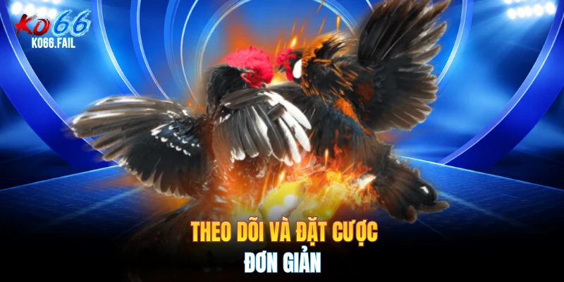 Theo dõi và đặt cược đơn giản Theo dõi và đặt cược đơn giản
