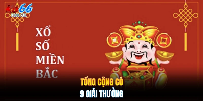 Tổng cộng có 9 giải thưởng